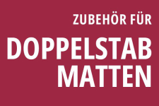 Zubehör für Doppelstabmatten
