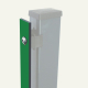 Abdeckleiste 4 mm, grün, 400 mm Bohrabstände