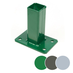 Fußplatte für Pfosten 60 x 40 mm