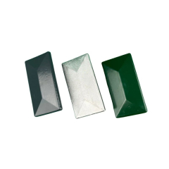 Alukappe mit Überstand für Pfosten 60 x 40 mm