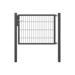 Kombi-Tor 1-Flügel, anthrazit, 2000 mm