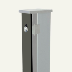 Abdeckleiste 5 mm, anthrazit, 200 mm Bohrabstände