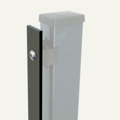 Abdeckleiste 4 mm, anthrazit, 400 mm Bohrabstände